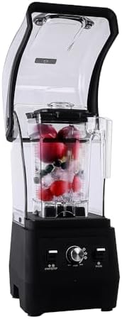 1800W Commercial Quiet Blender with Sound-Shield Enclosure, 32,000 RPM Motor & Variable Speed Control